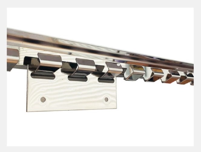 Stainless Steel Fixtures with Clamps